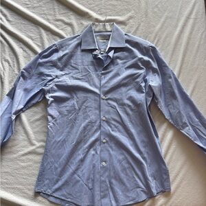 Perry Ellis Blue Dress Shirt